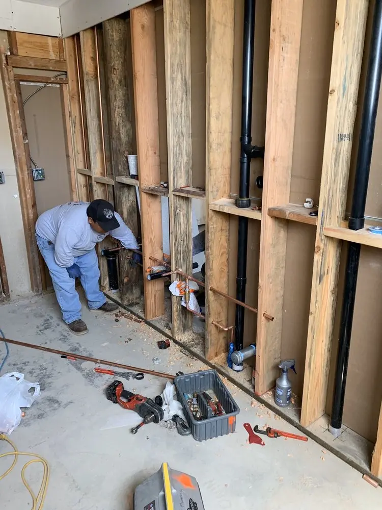 Commercial rough-in plumbing for Trenchless Sewer Repair in McHenry